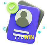 Tornar-se um membro do 770WIN é muito simples
